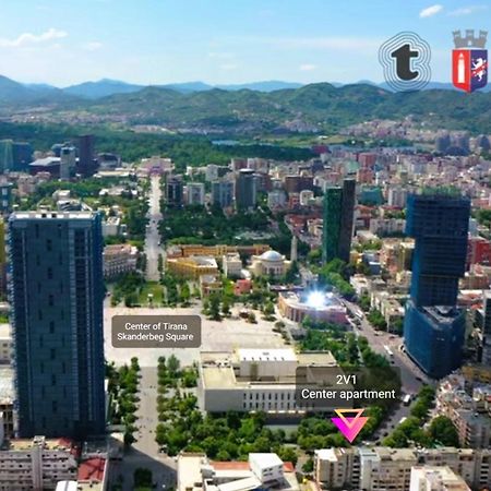 2V1 - Center Apartment 4 Tiranë Eksteriør bilde